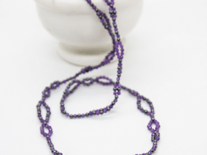 Tantric Necklace: Amethyst and Hematite