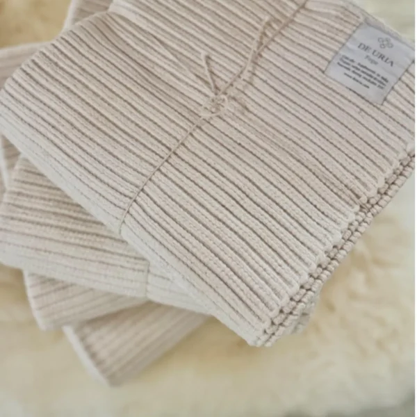 De Uria Cotton Yoga Mat | RA MA Special Edition Natural White